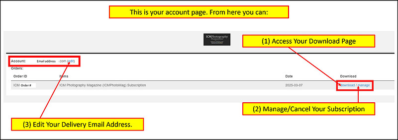 7 - Account Page